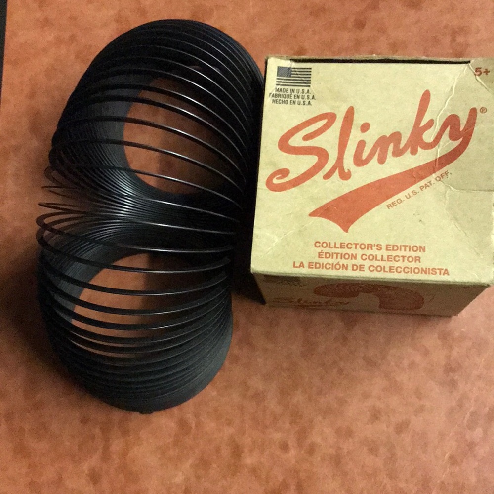 Vintage metal Slinky